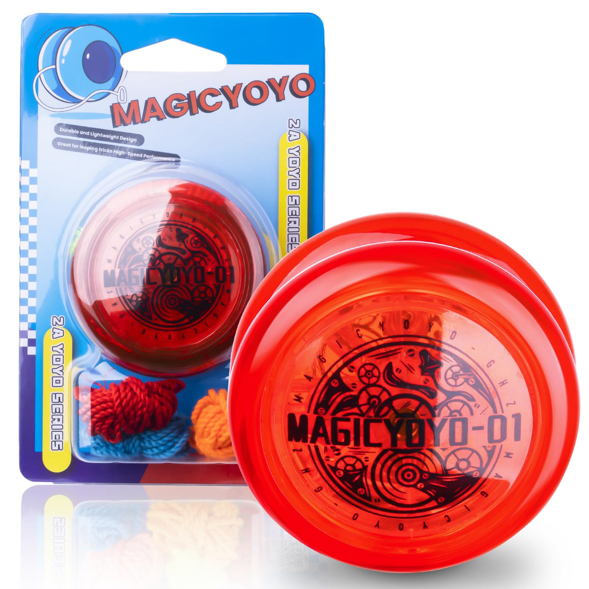 MAGICYOYO D1 Looping Yo-Yo for Kids – Beginner 2A, Easy Return