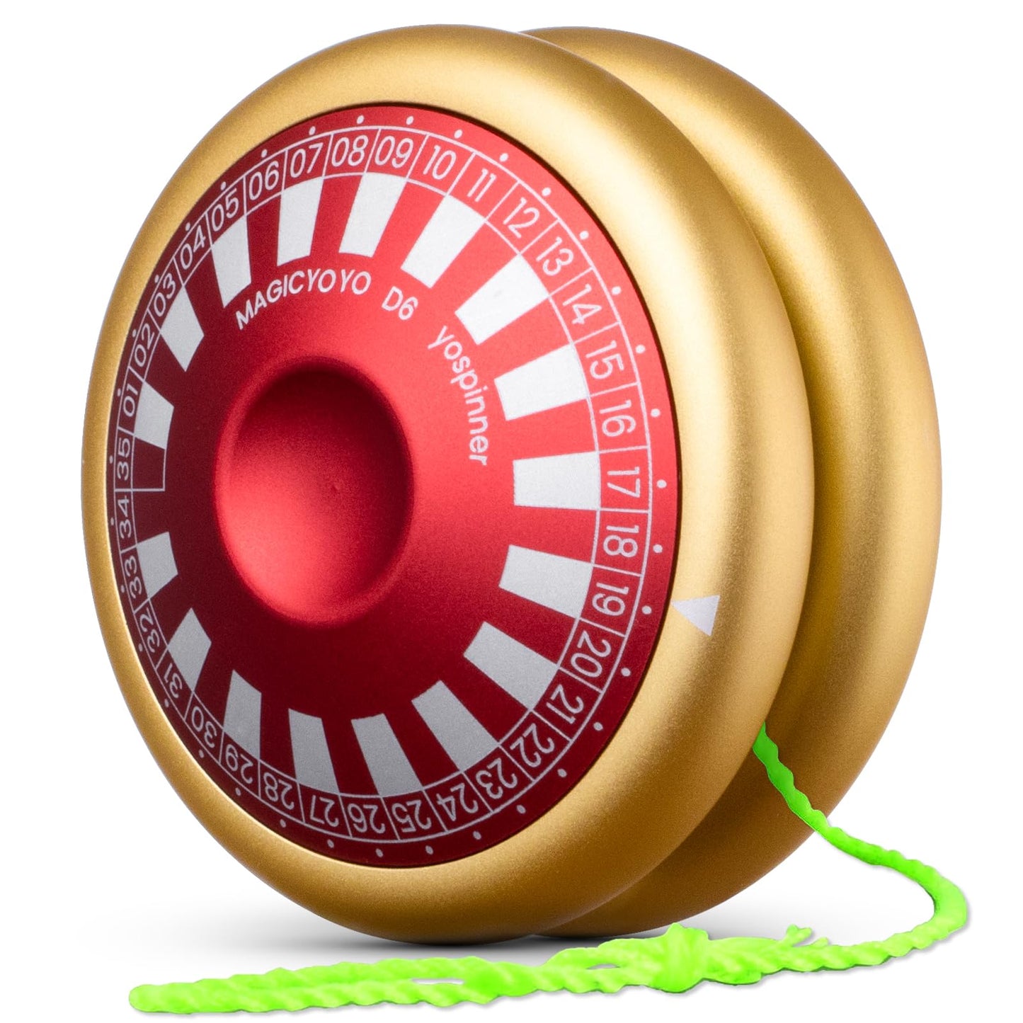MAGICYOYO D6 Multifunctional Looping Yoyo for Kids 8-12 | Fingerspin & 2A Tricks