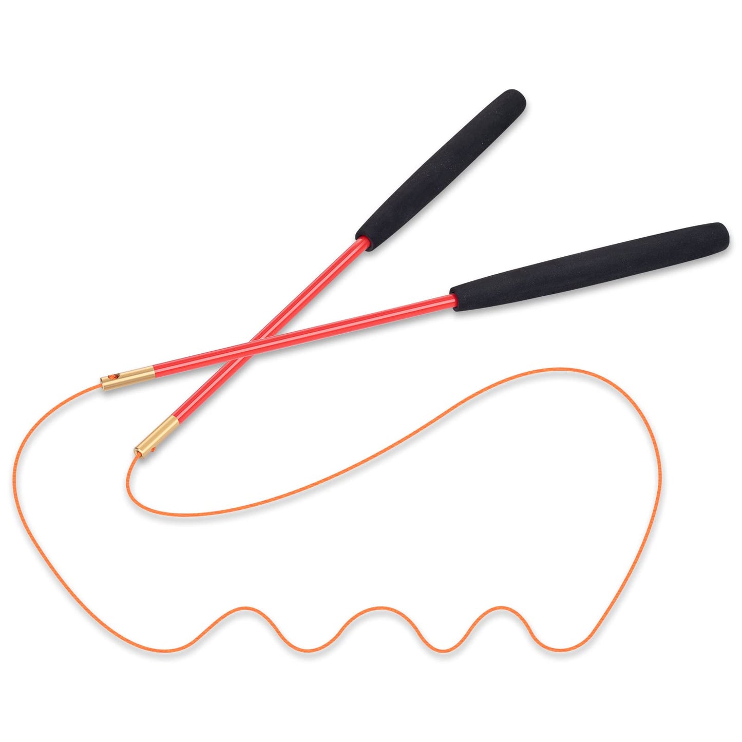MAGICYOYO Diabolo Pro Triple Bearing – High-Performance Red 5'' Yoyo with Carbon Sticks & Bag