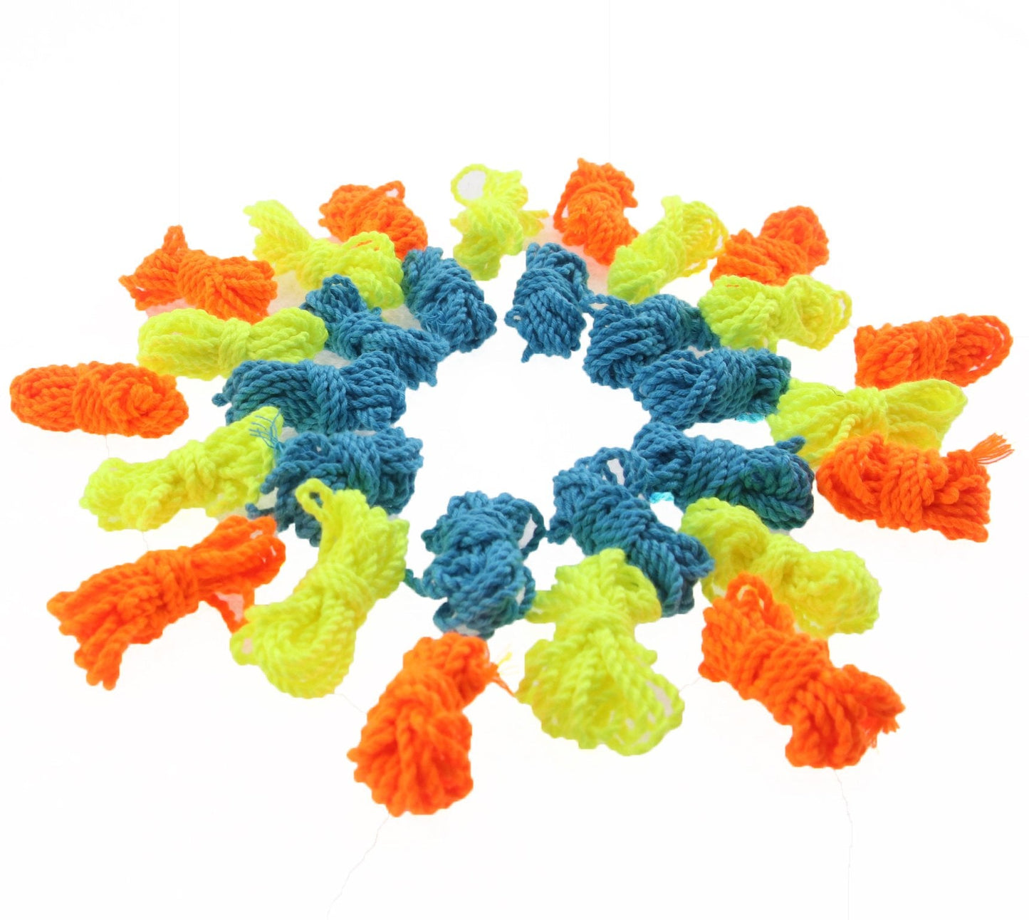 MAGICYOYO 100% Polyester Yoyo Strings – 25 Pack (Blue, Green, White, Yellow, Orange)