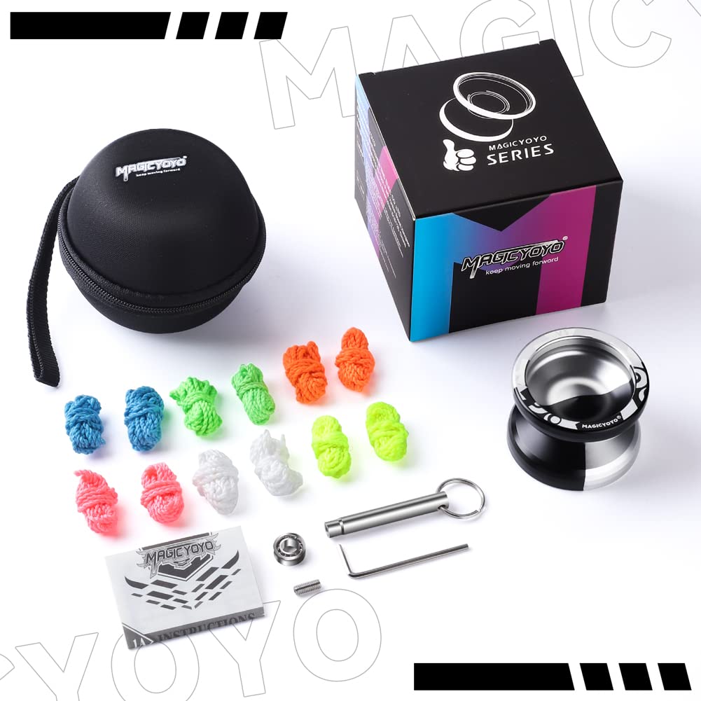 MAGICYOYO V3 – Professional Responsive Yoyo for Beginners to Pros | Alloy 6061 Dual-Function with 12 Strings