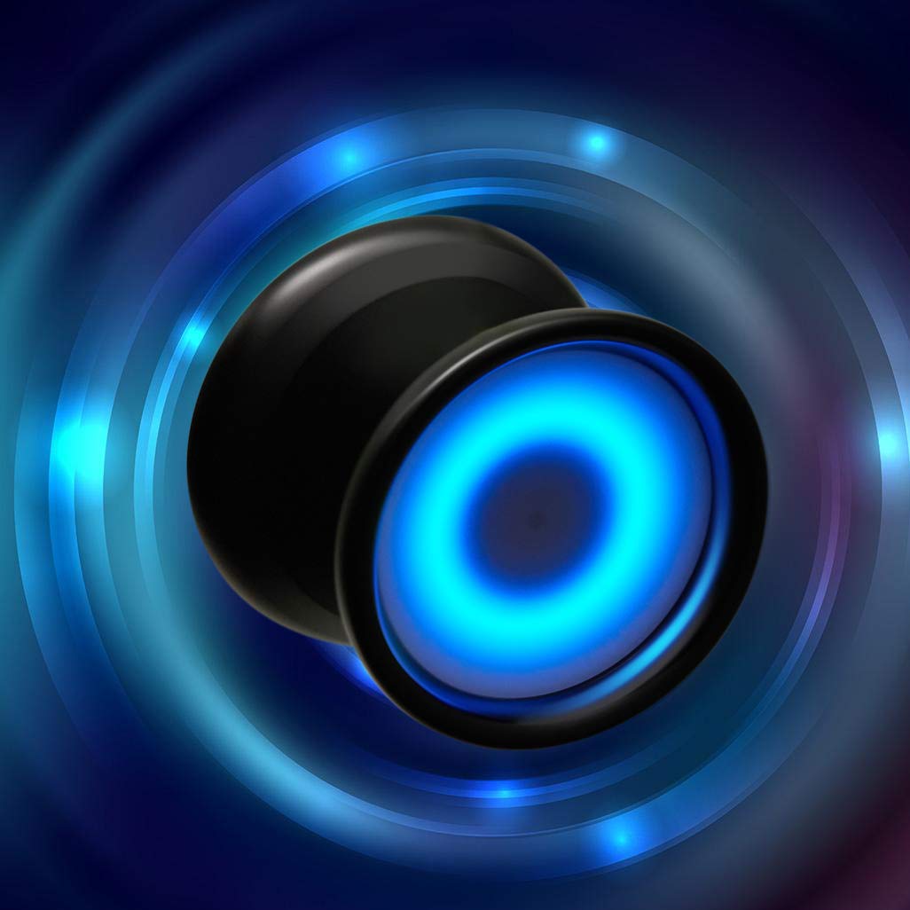 MAGICYOYO Y02 Aurora Light Up Yoyo – Blue LED Pro Unresponsive Yo-Yo