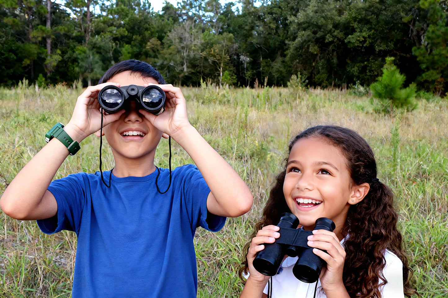 MAGIKON Toy Binoculars with Neck Strap – Kids Outdoor Exploration