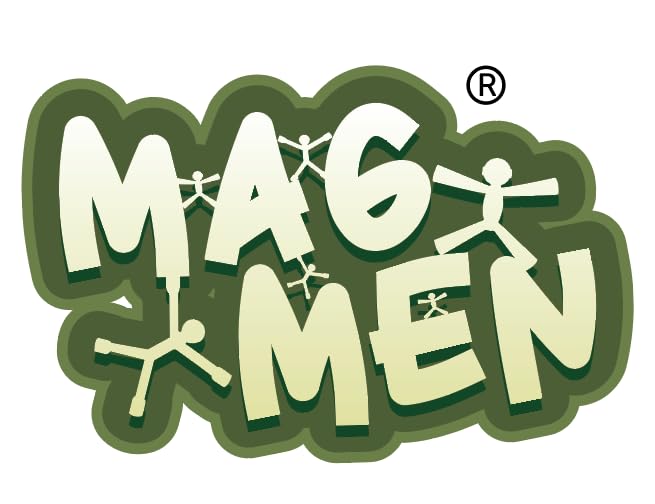 MAGMEN Magnetic Fidget Toys for Travel – 40-Piece STEM Sensory Set for Kids 3+