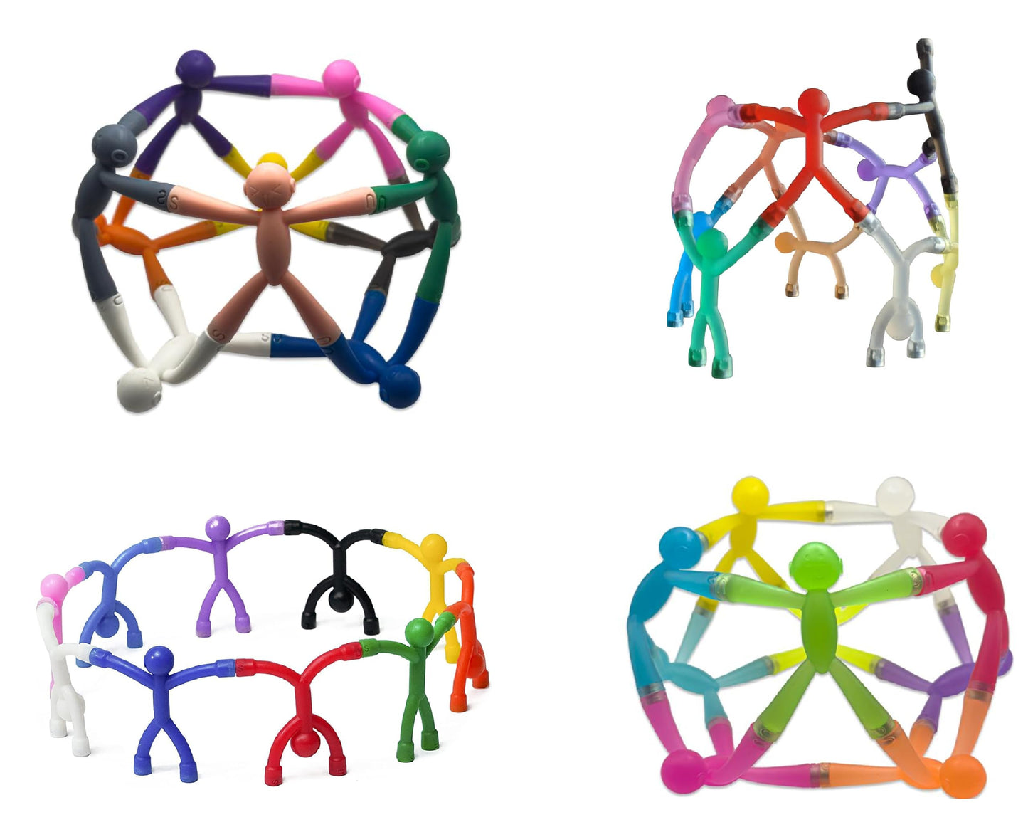 MAGMEN Magnetic Fidget Toys for Travel – 40-Piece STEM Sensory Set for Kids 3+