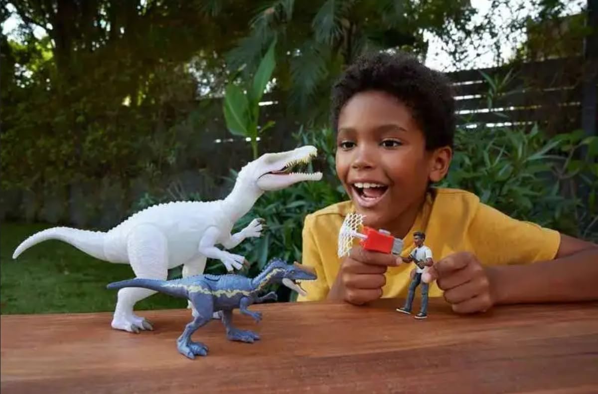 MAGNETOE Jurassic Chaos Theory Darius & Baryonyx & Monolophosaurus Action Pack