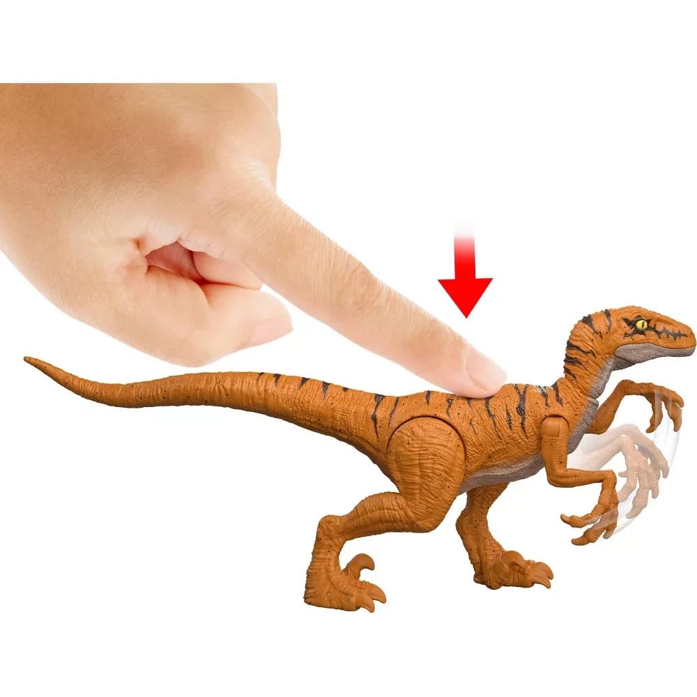 MAGNETOE Jurassic Velociraptor Trilogy Set – 3 Attack-Action Figures