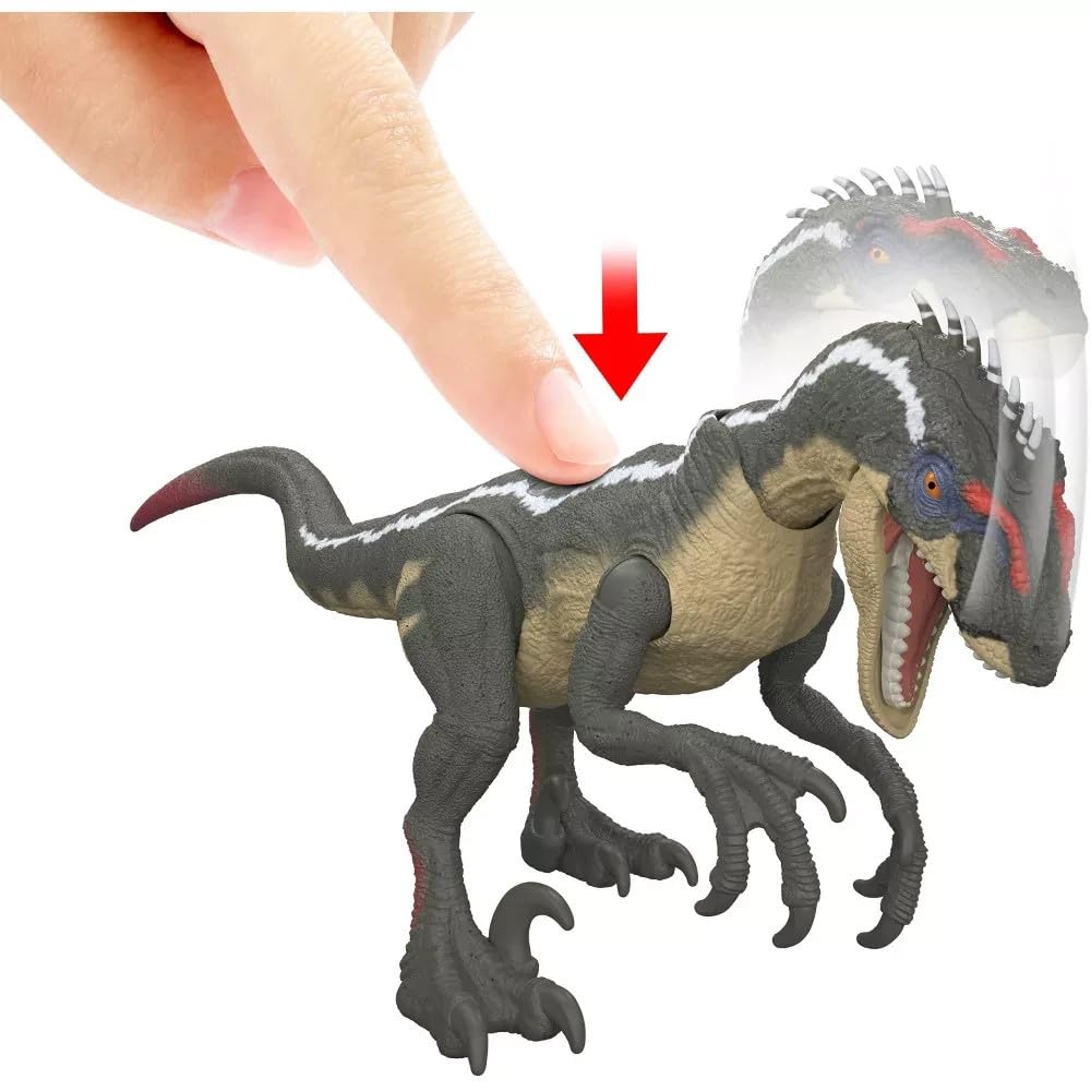 MAGNETOE Jurassic Velociraptor Trilogy Set – 3 Attack-Action Figures