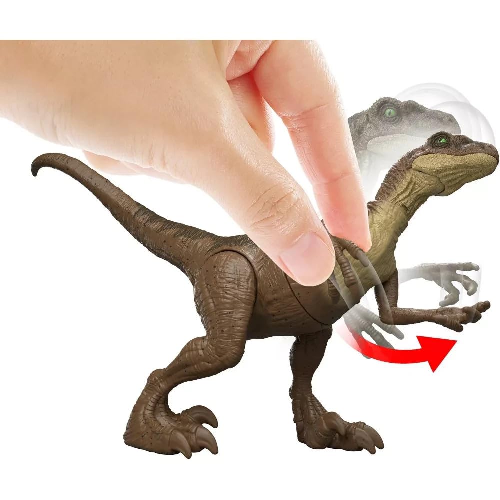 MAGNETOE Jurassic Velociraptor Trilogy Set – 3 Attack-Action Figures