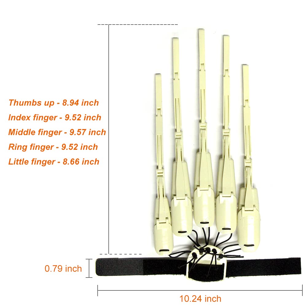 Magoog Halloween Articulated Fingers with Gloves | 3D Printed Cosplay Props