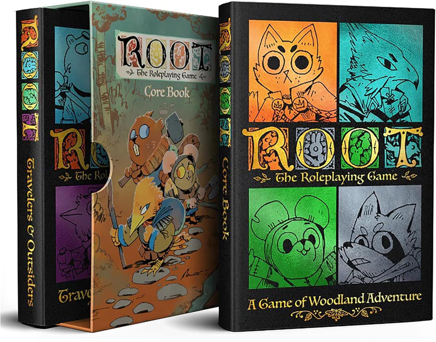 Magpie Games Root Deluxe Set: Core Book & Travelers & Outsiders Expansion
