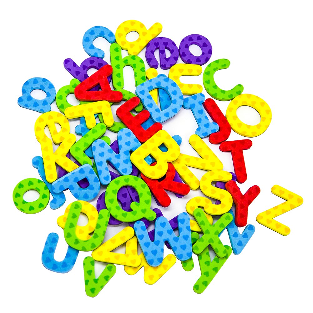 MAGTiMES Magnetic Letters & Numbers Set for Classroom