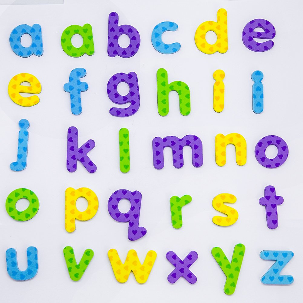 MAGTiMES Magnetic Letters & Numbers Set for Classroom