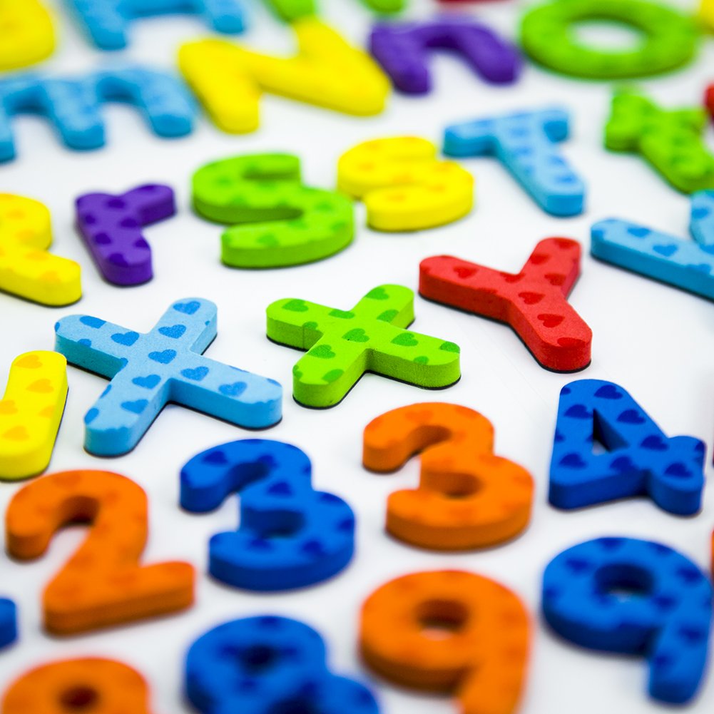 MAGTiMES Magnetic Letters & Numbers Set for Classroom