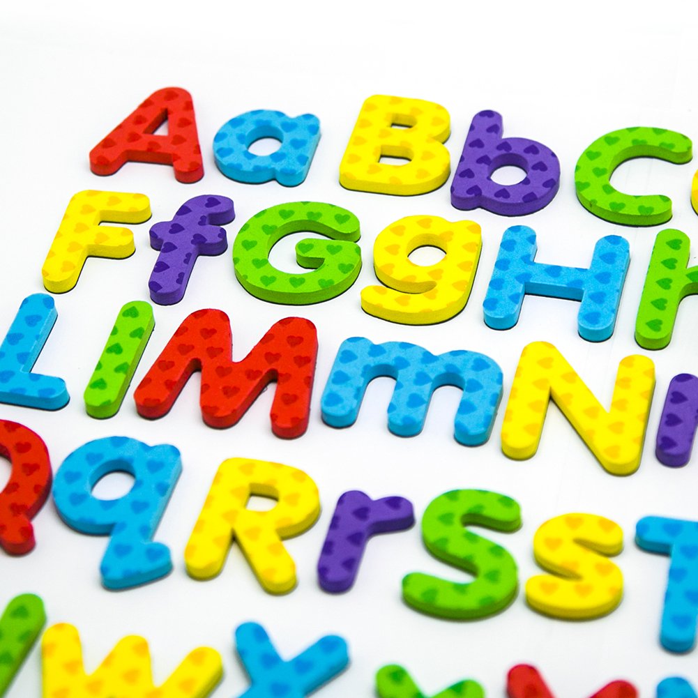 MAGTiMES Magnetic Letters & Numbers Set for Classroom