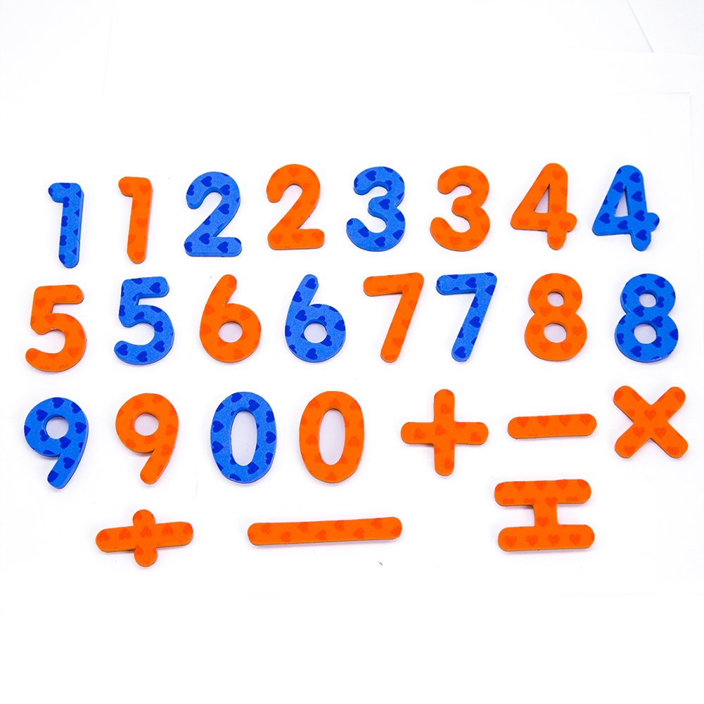 MAGTiMES Magnetic Letters & Numbers Set for Classroom