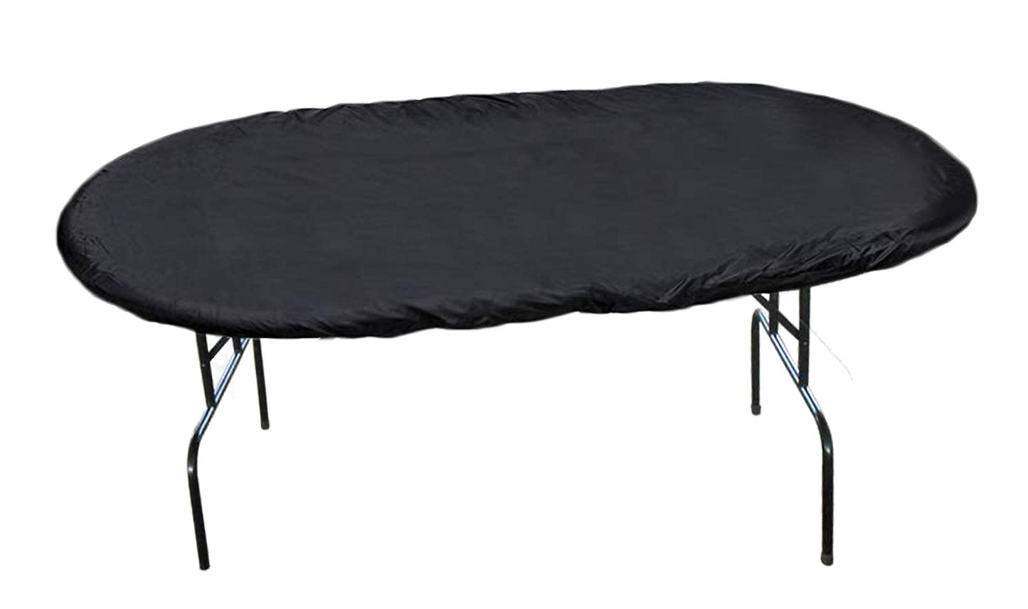 MaWGcowerd 96-Inch Poker Table Dust Cover with Form-Fitting Elastic Band