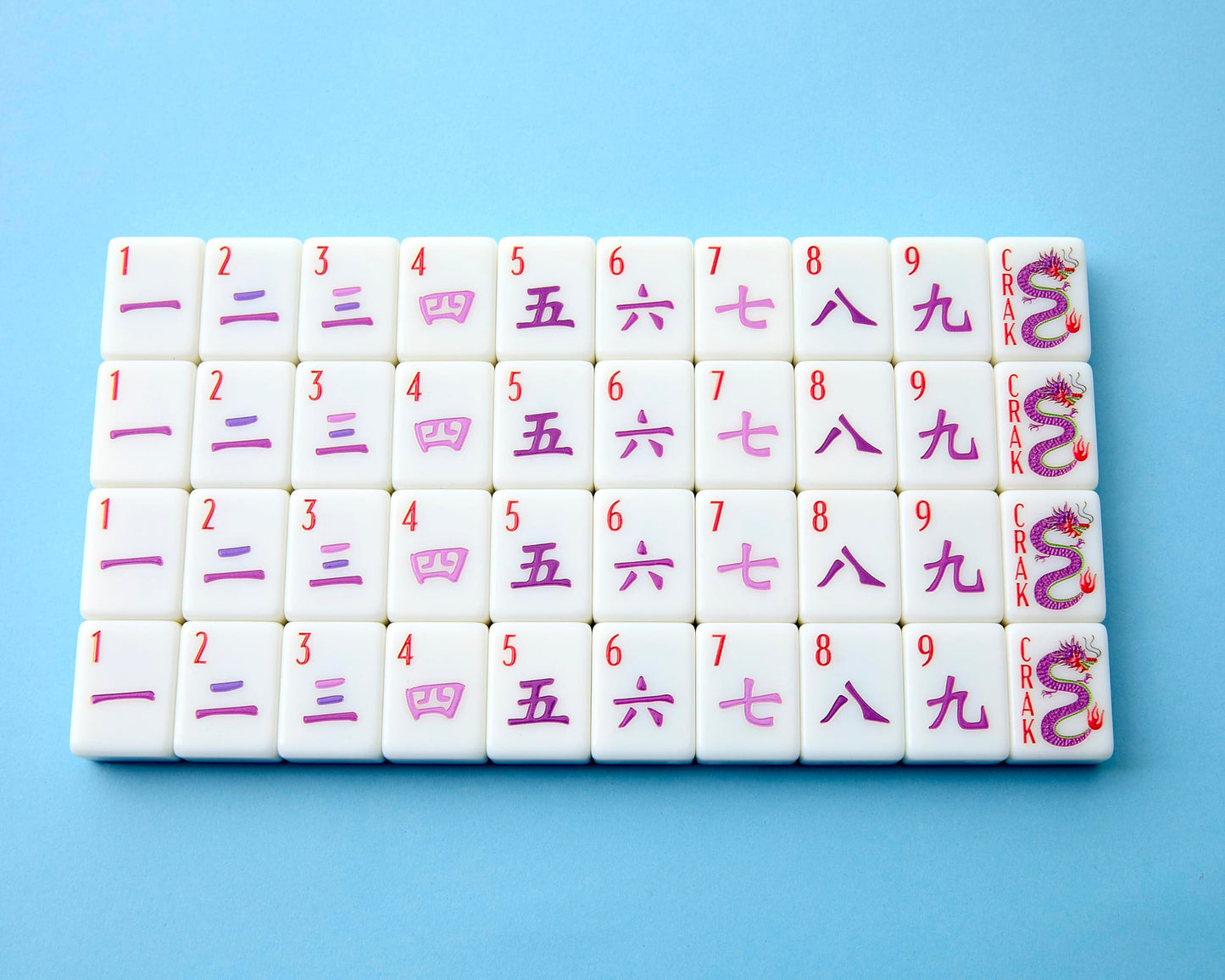 Mahjong Co. Blossom Mahjong Tiles — Eco-Friendly Beginner Set