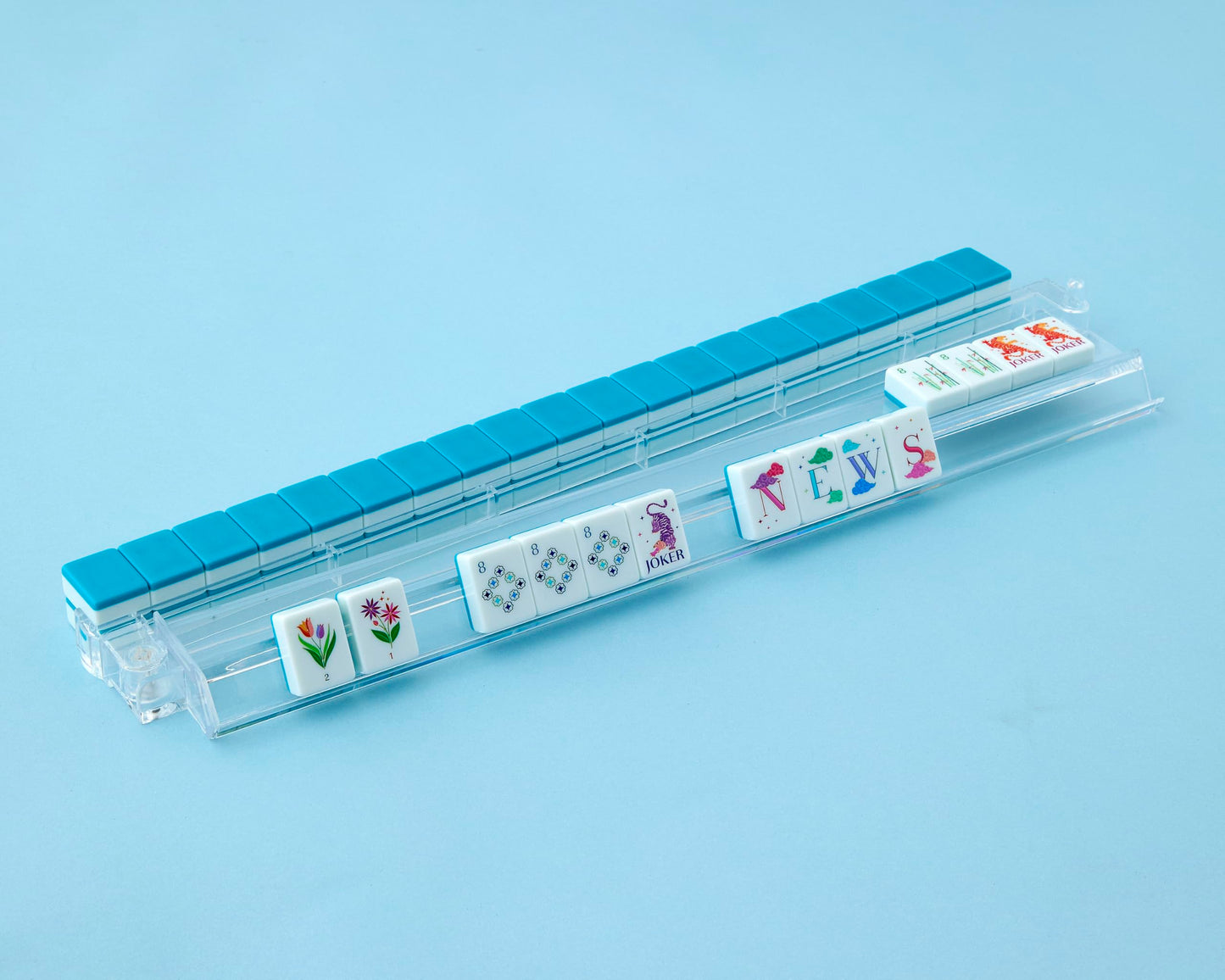 Celestial Mahjong Tiles by Mahjong Co. — Eco-Friendly Acrylic Set (160 Tiles)