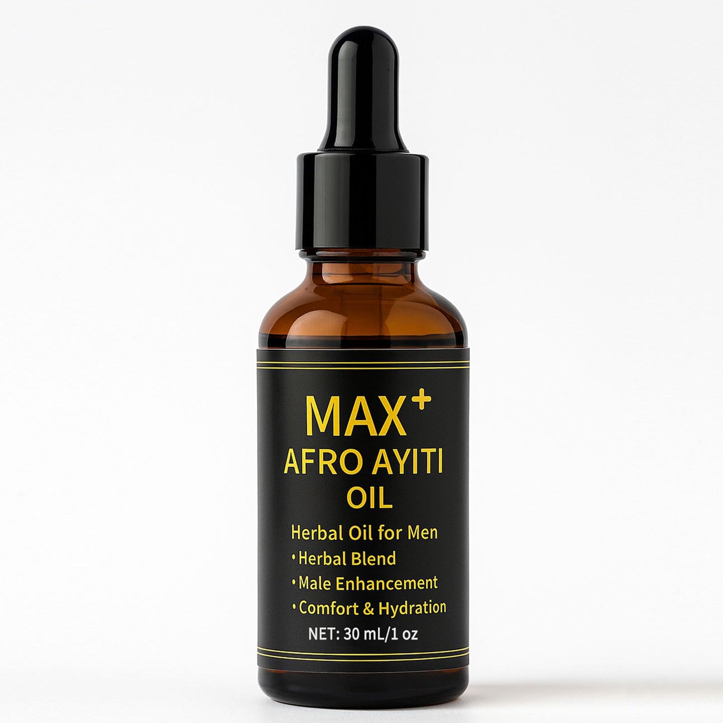 Maidlure Max+ Afro Ayiti Oil – Natural Herbal Massage Oil for Vitality Support