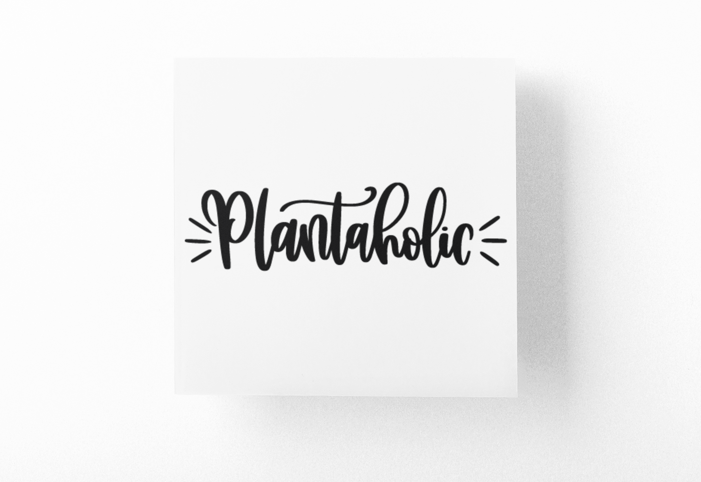 Plantaholic Plant Mom Sticker