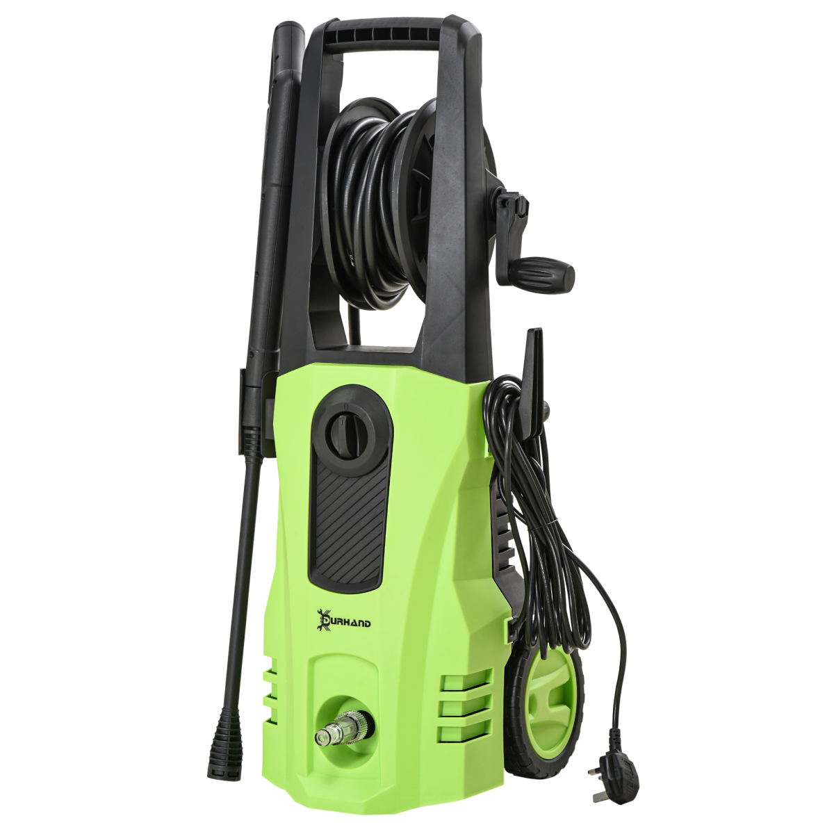 DURHAND Portable Power Washer 1800W, 150 Bar, 510 L/h for Garden, Car, Furniture