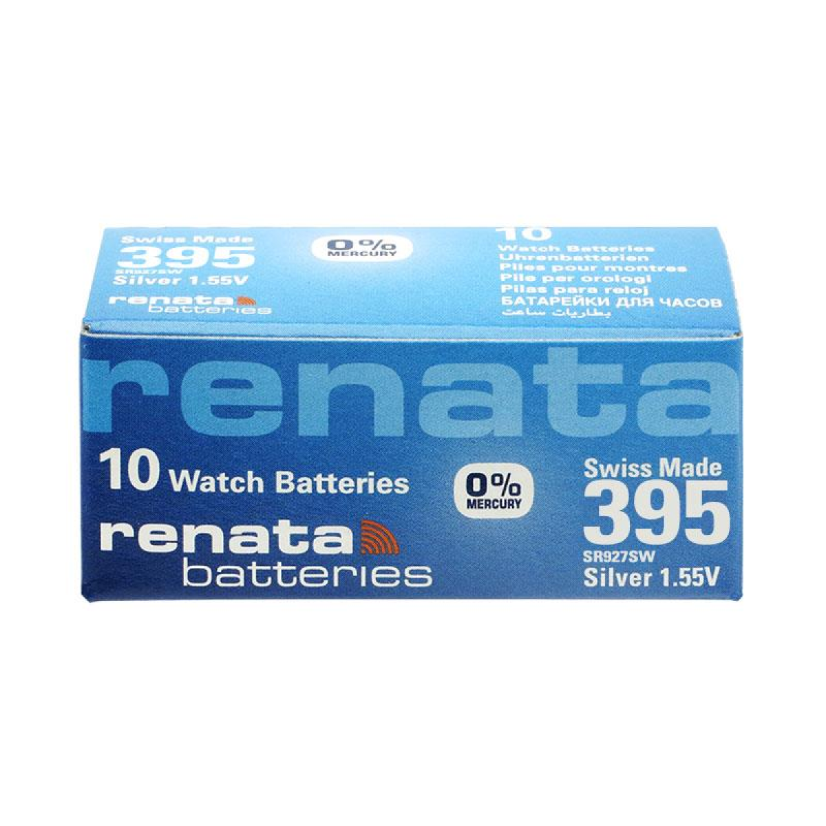 RENATA SP 395 Watch Batteries Pack of 10