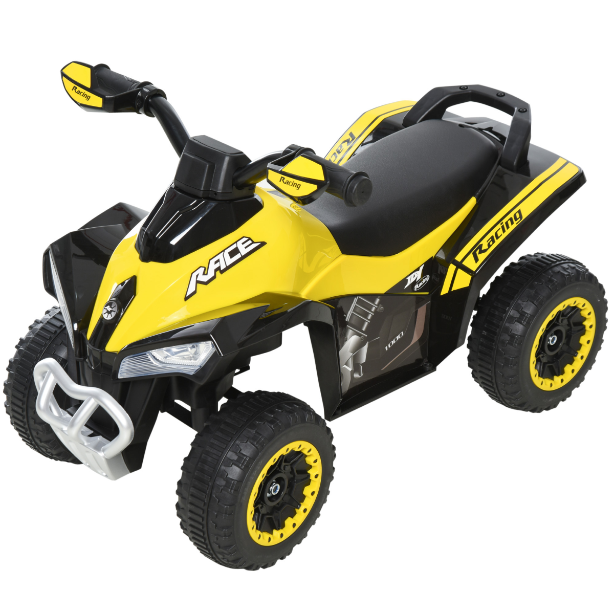4 Wheel Quad Toddler Ride on Car Foot-to-Floor Sliding Walking Car HOMCOM