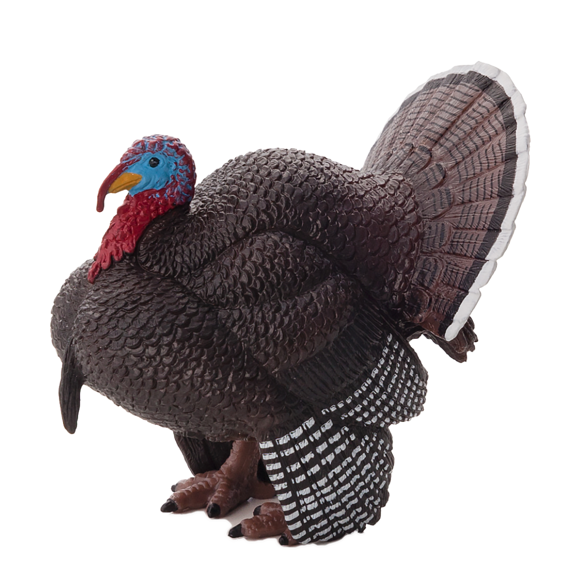 Male Turkey Toy Figure  Farmyard Animal Model