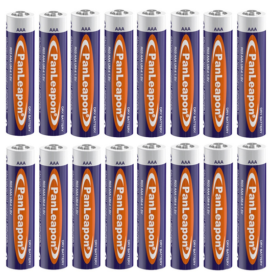 16 PCS AAA Batteries Power CarbonZinc AAA Battery 1.5v For Household Appliances small devices