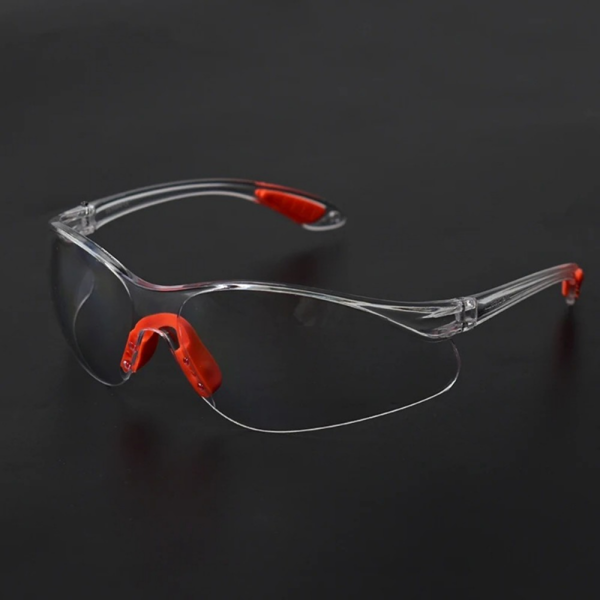 PC Material Anti Impact Wind Dust Proof Goggles Safety Riding Clear Glasses Lab Work Safety Eye Protective Glasses