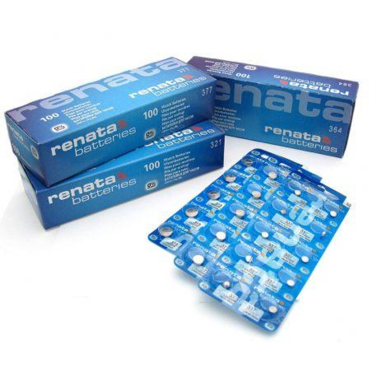 RENATA MP 337 SR416SW Watch Batteries Blister Pack 100 Swiss Made