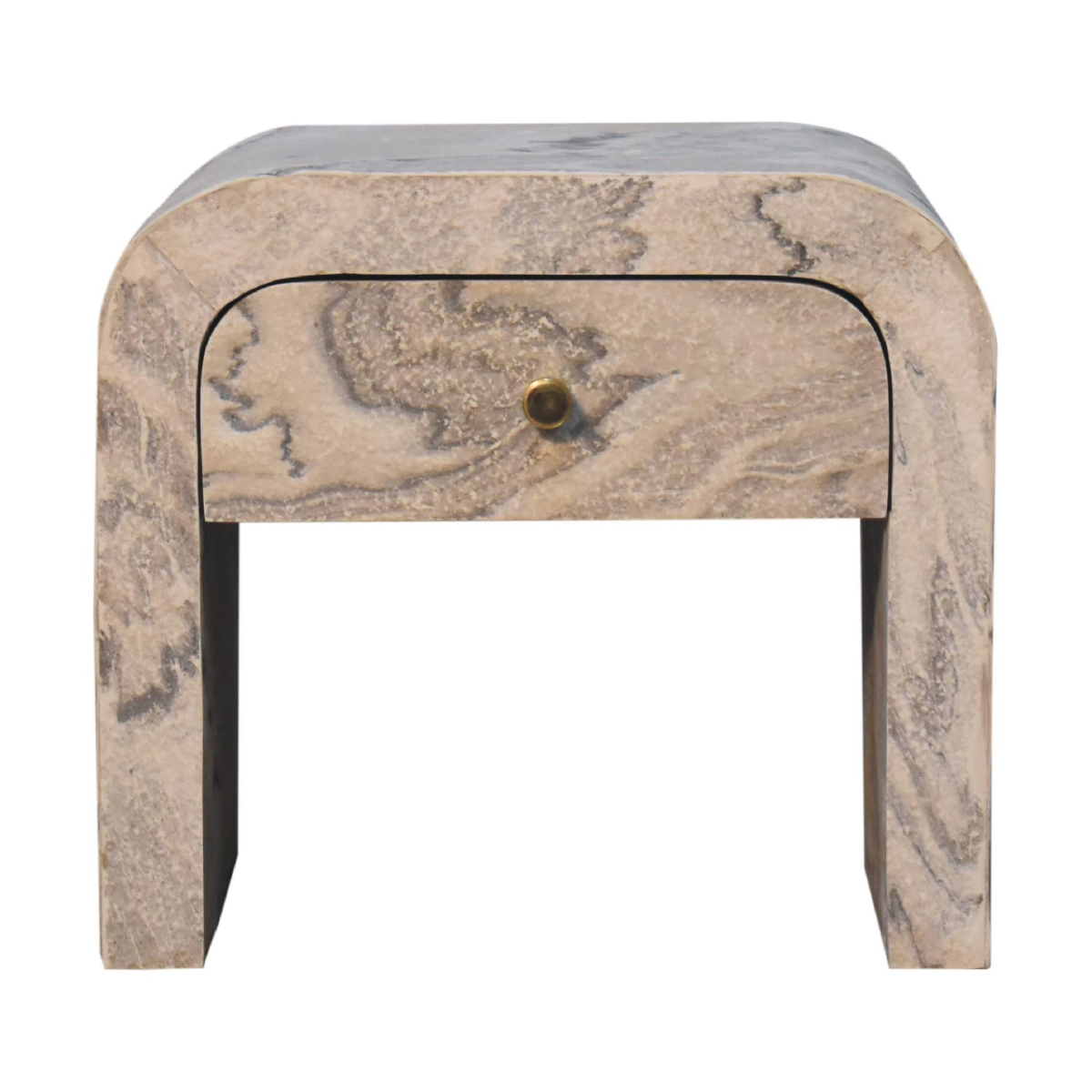 Artisan Furniture Solid Wood Nouveau Bedside