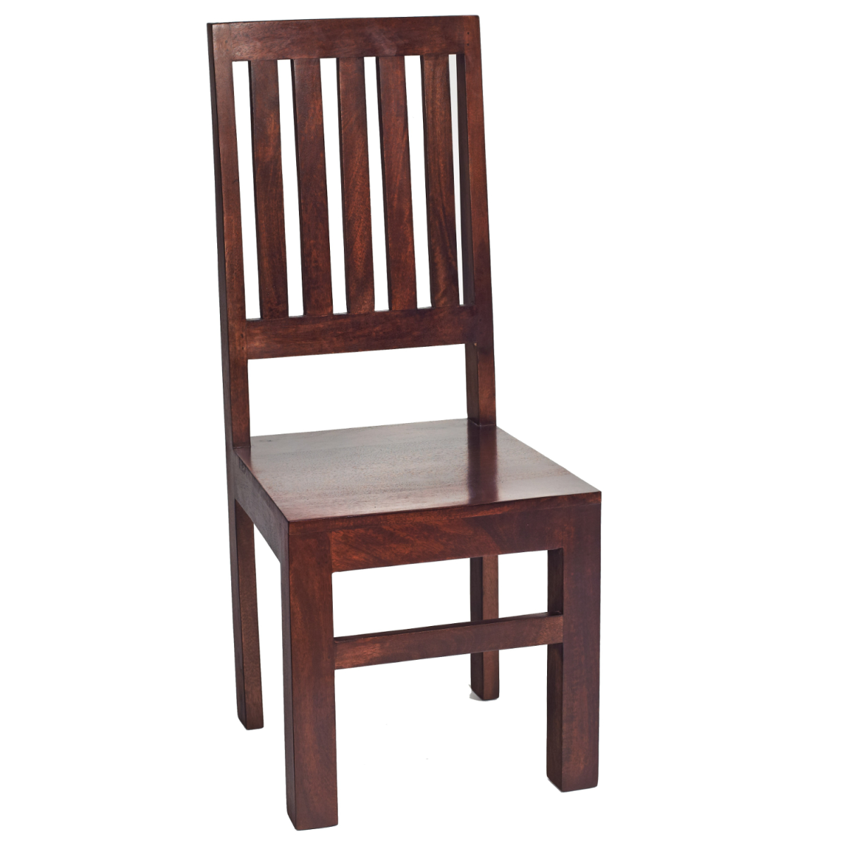 Toko Dark Mango Slat Back Chair (Set of 2)