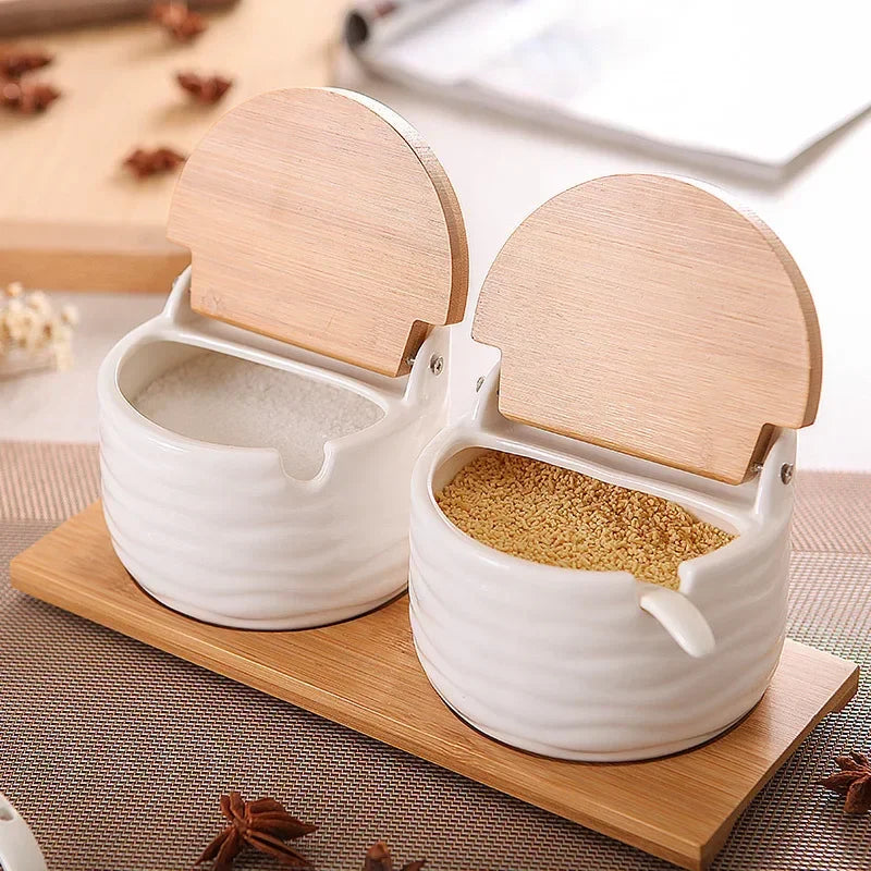 S3541 Eco-Friendly Ceramic Spice Shakers with CE Certification