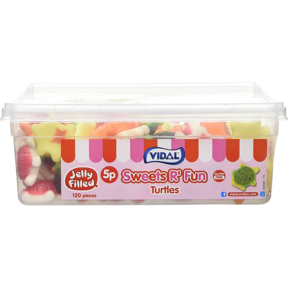 Jelly Filled Turtles 120 Pieces