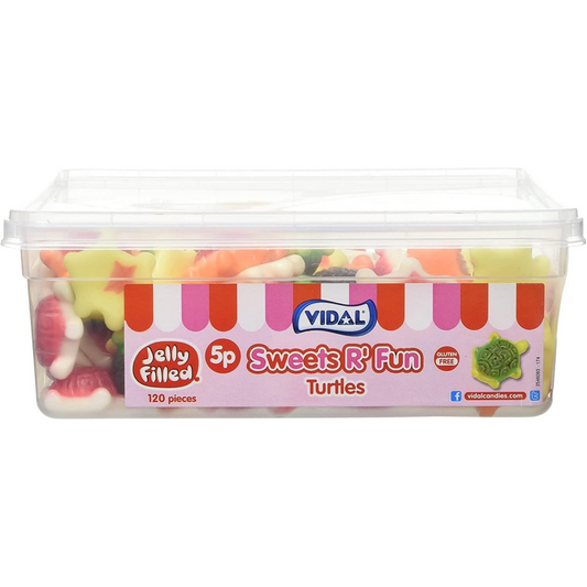 Jelly Filled Turtles 120 Pieces