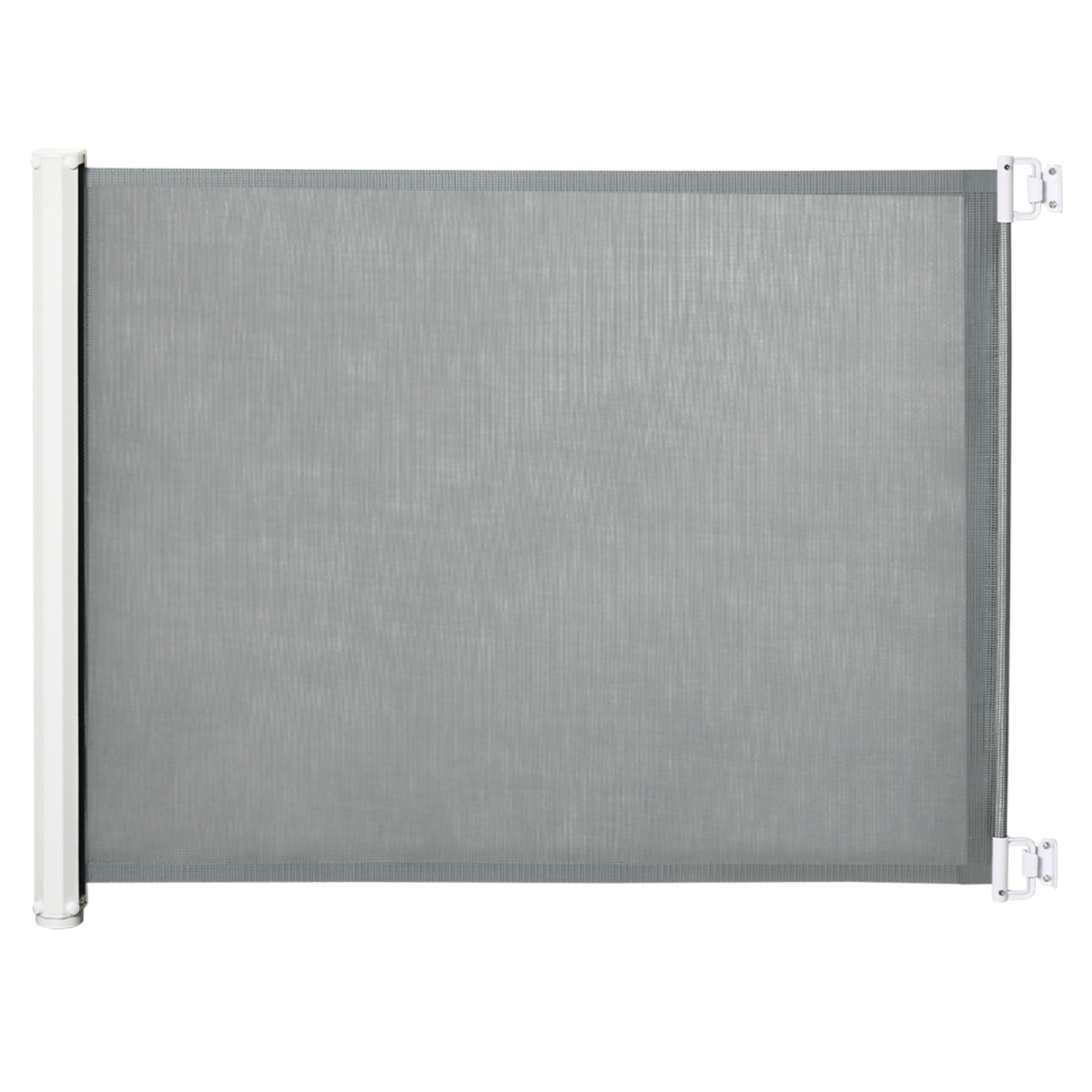 Retractable Safety Gate Folding Pet Barrier, for Doorways, Staircases, Hallways