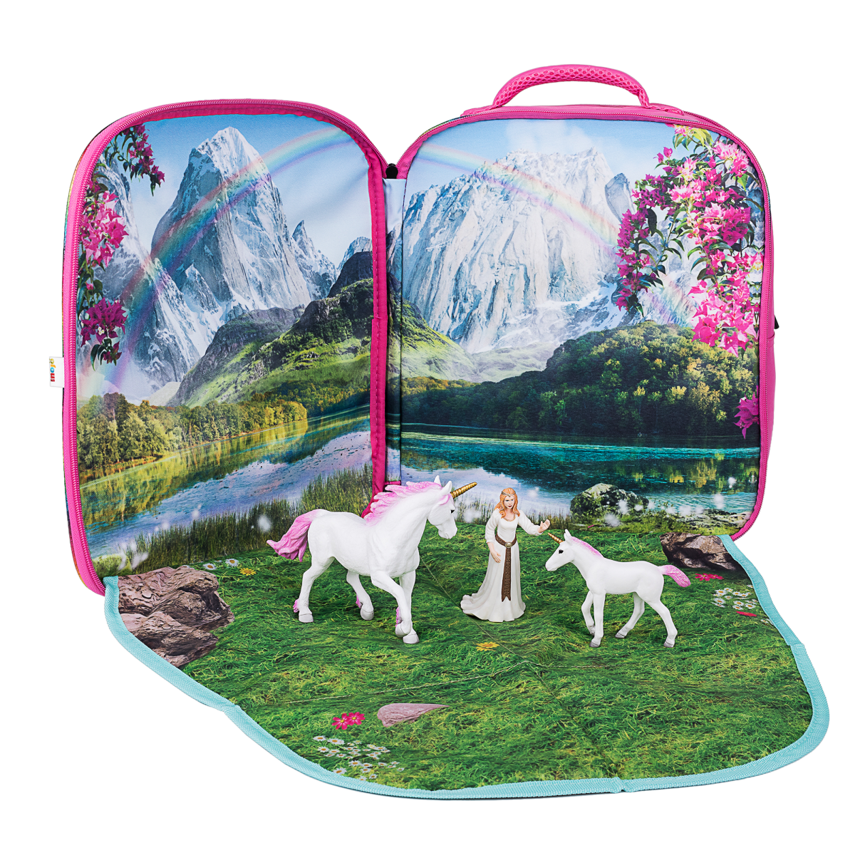 Playscape Fantasy Backpack with Figures  Adventure Playset