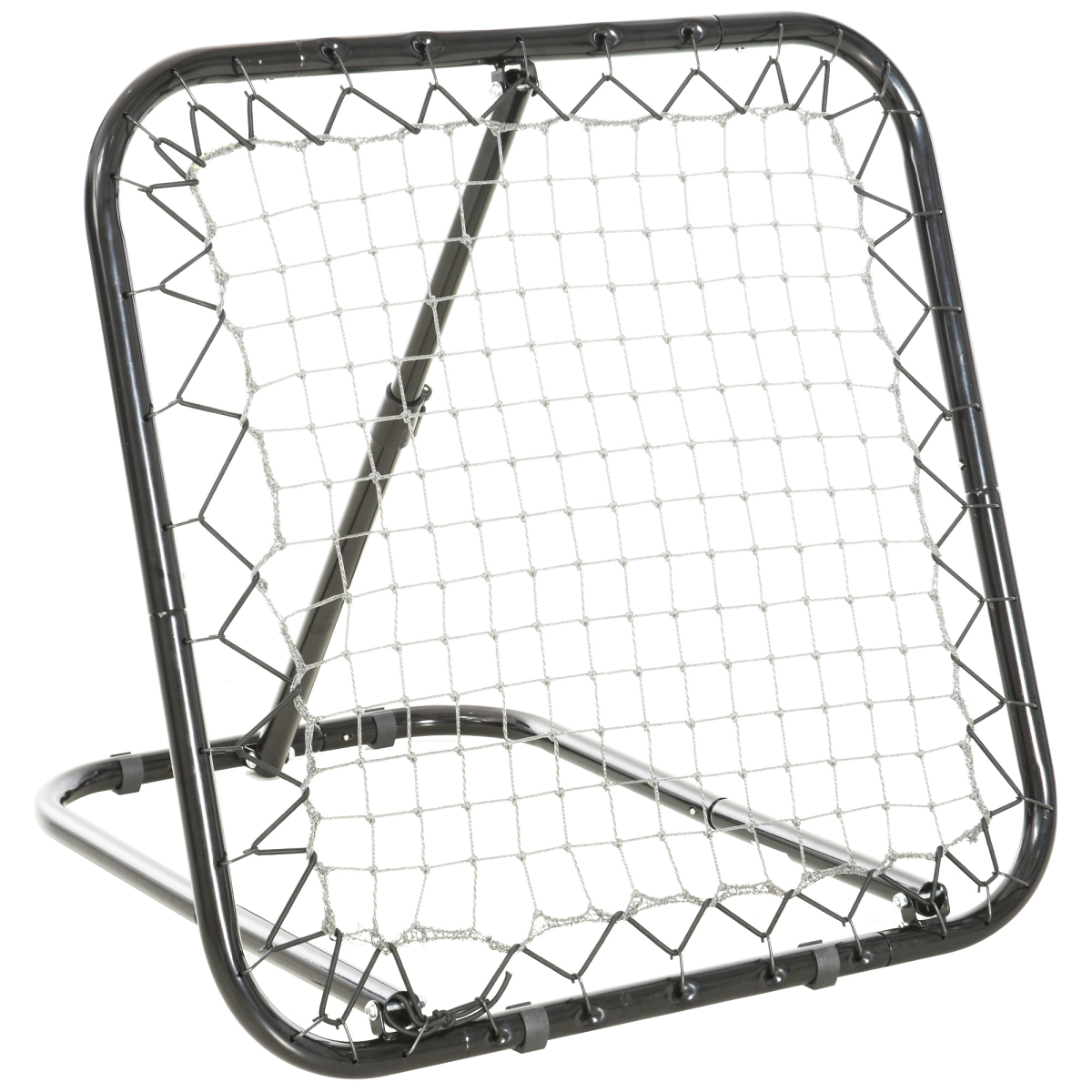 Angle Adjustable Rebounder Net Goal Training Set Football, Baseball HOMCOM