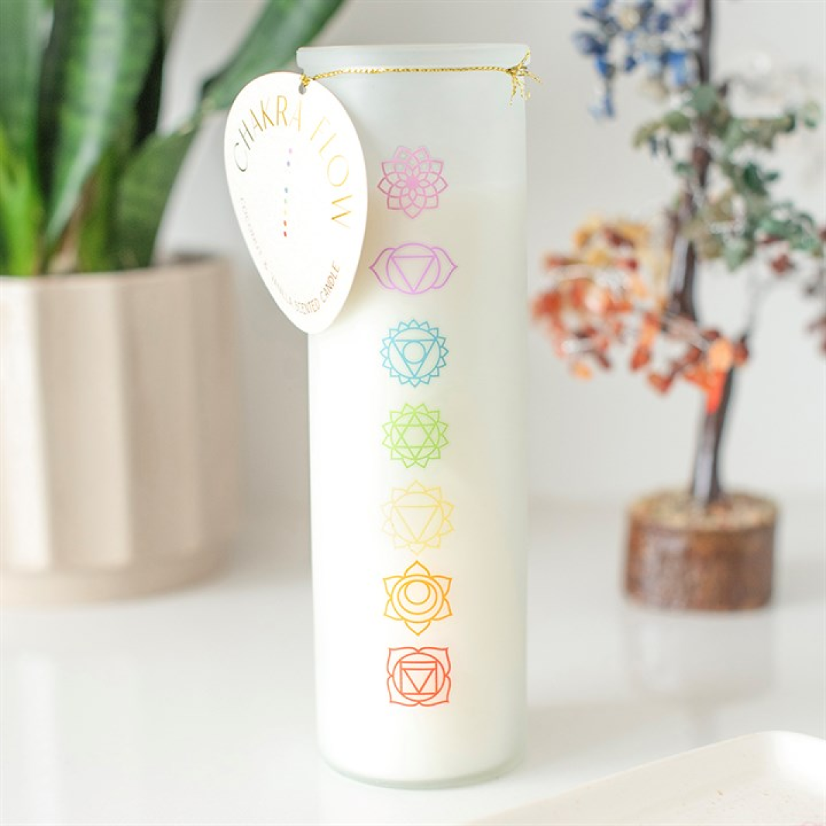 Chakra Flow Coconut & Vanilla Tube Candle