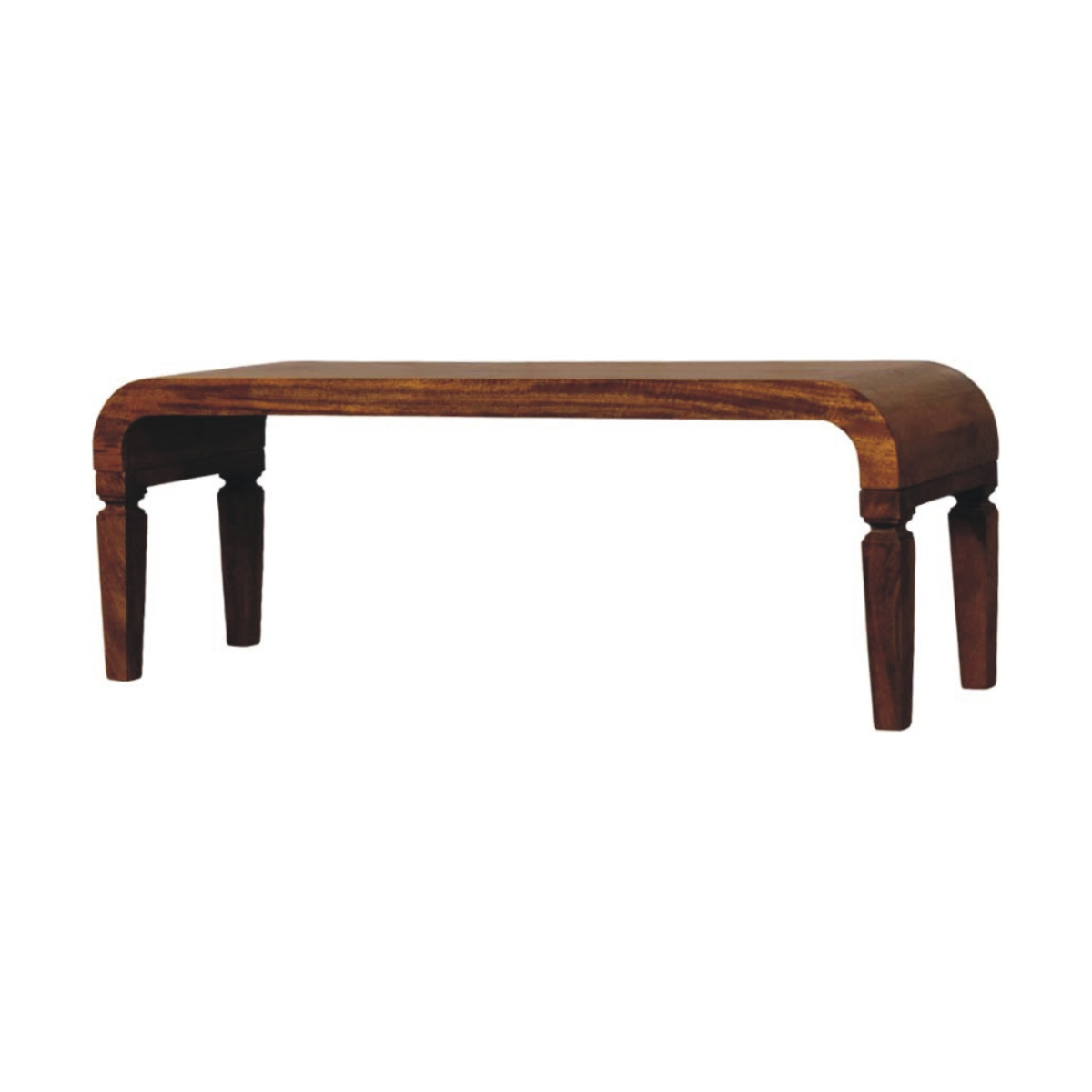 Artisan Furniture Solid Wood Arcus Coffee Table, Beige