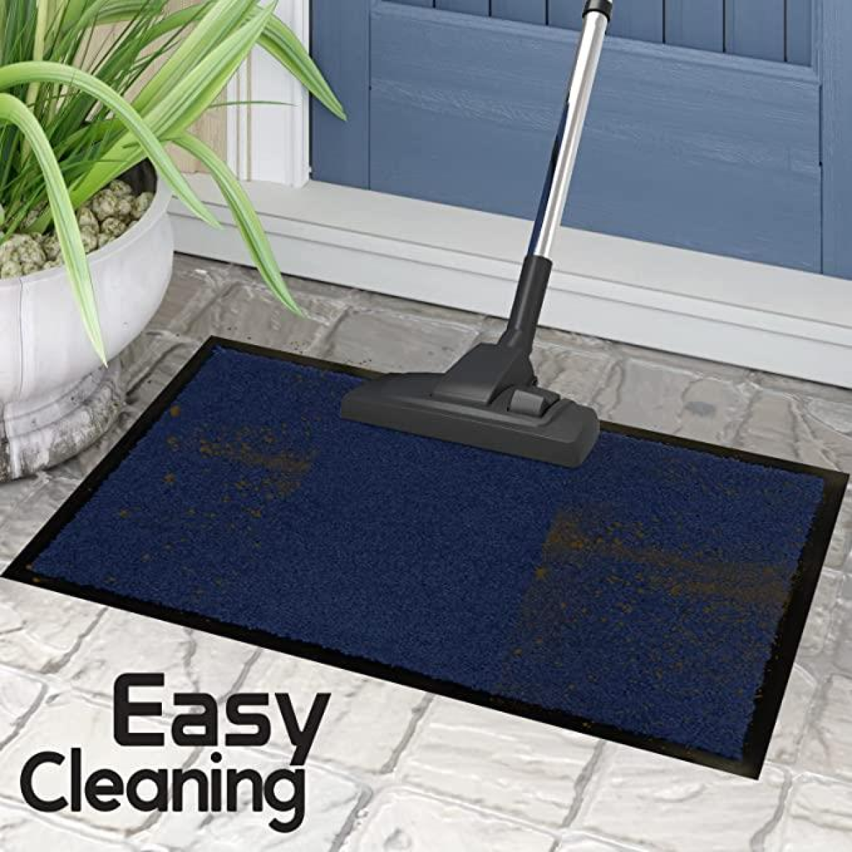 ARRAN 120 X180 BLUE Rubber barrier mat
