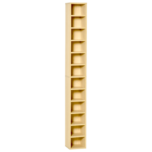 21L 75H cm Multimedia Shelf-Pine Wood Colour