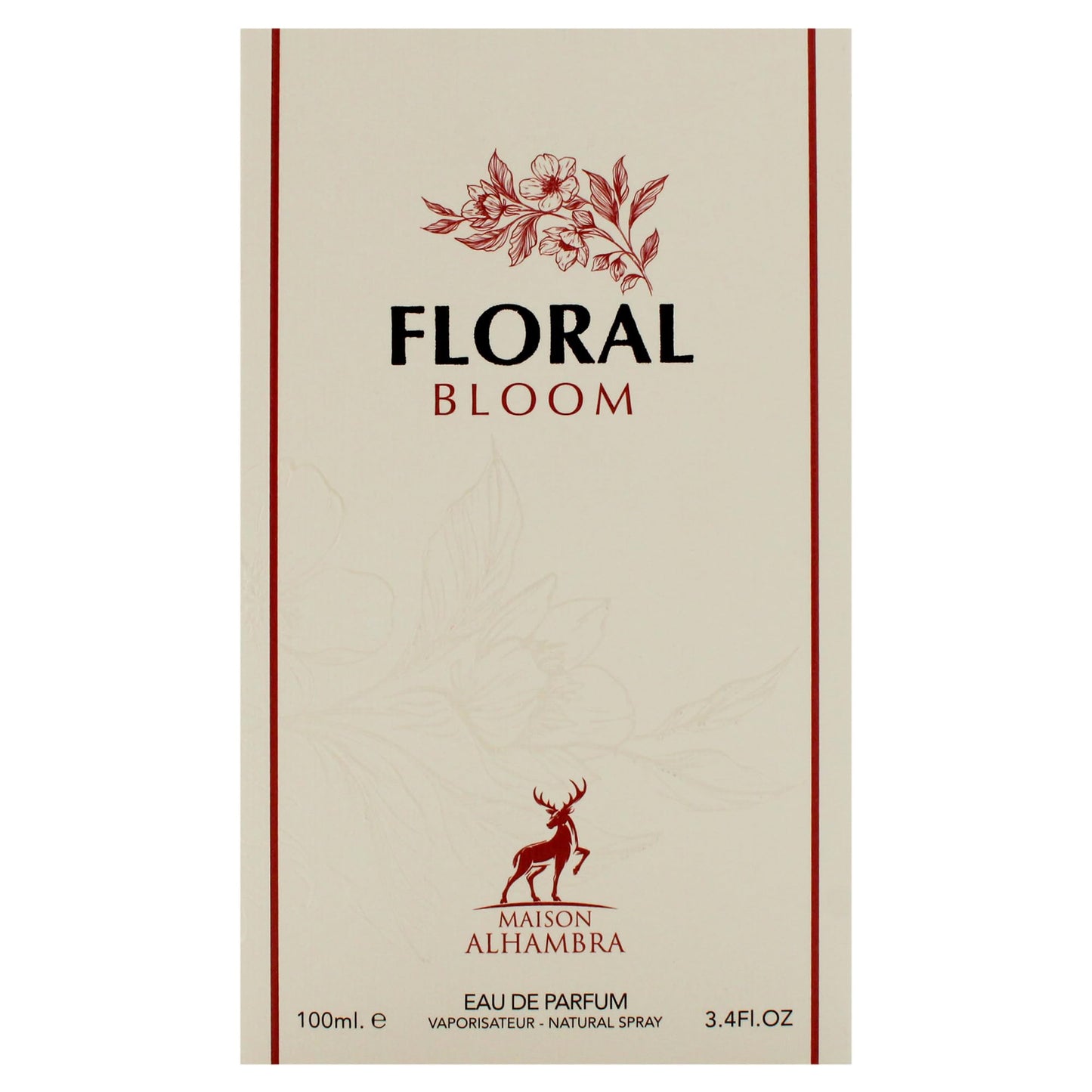 Floral Bloom by Maison Alhambra – 3.4 oz Women’s EDP Spray