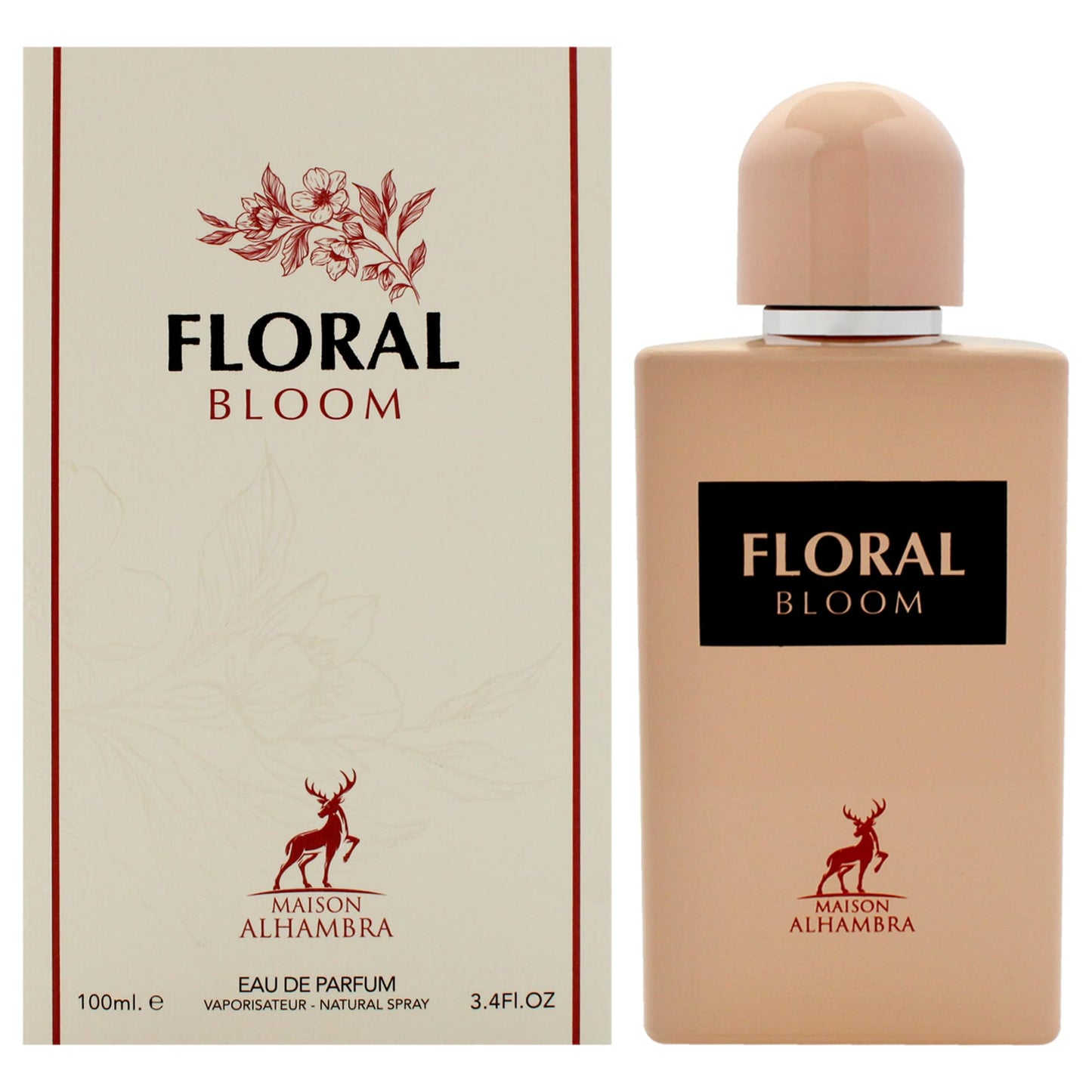 Floral Bloom by Maison Alhambra – 3.4 oz Women’s EDP Spray