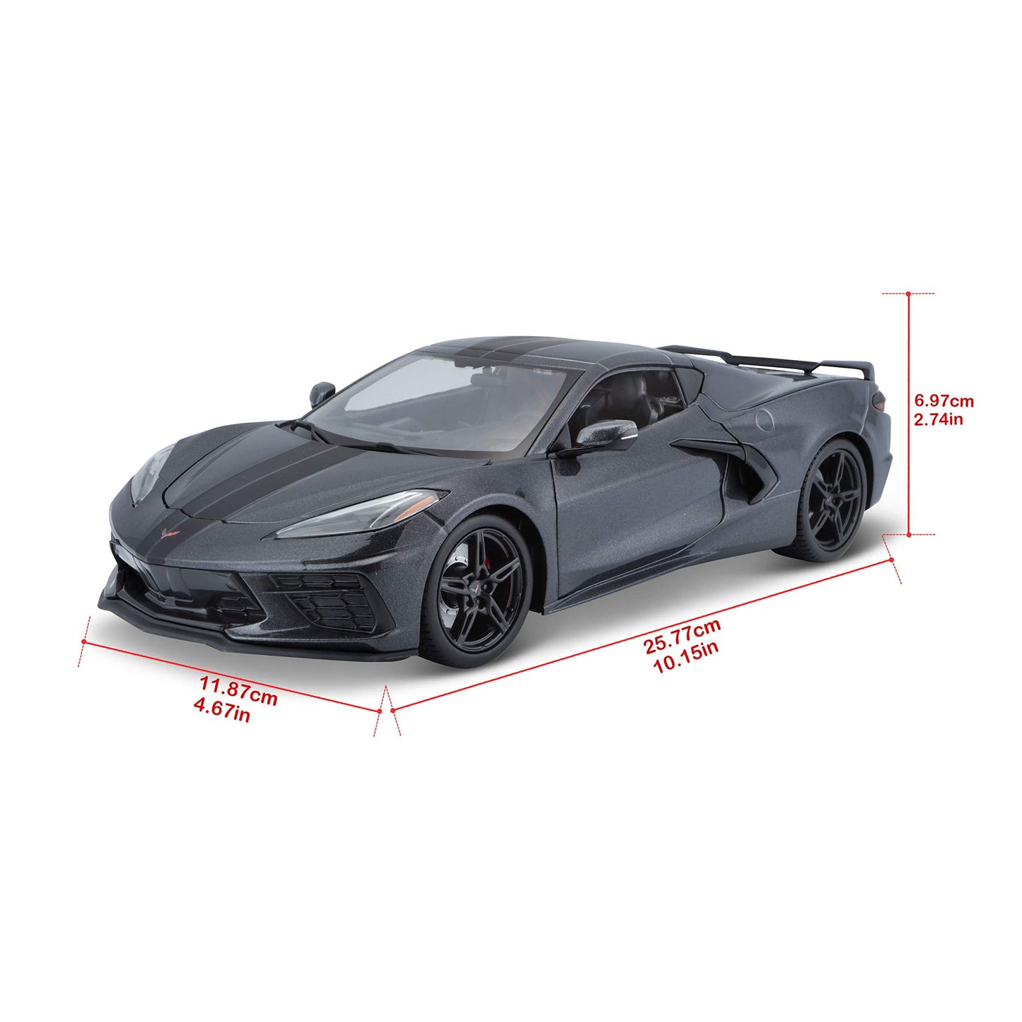 Maisto 1:18 Special Edition 2020 Corvette Stingray Z51 – Grey