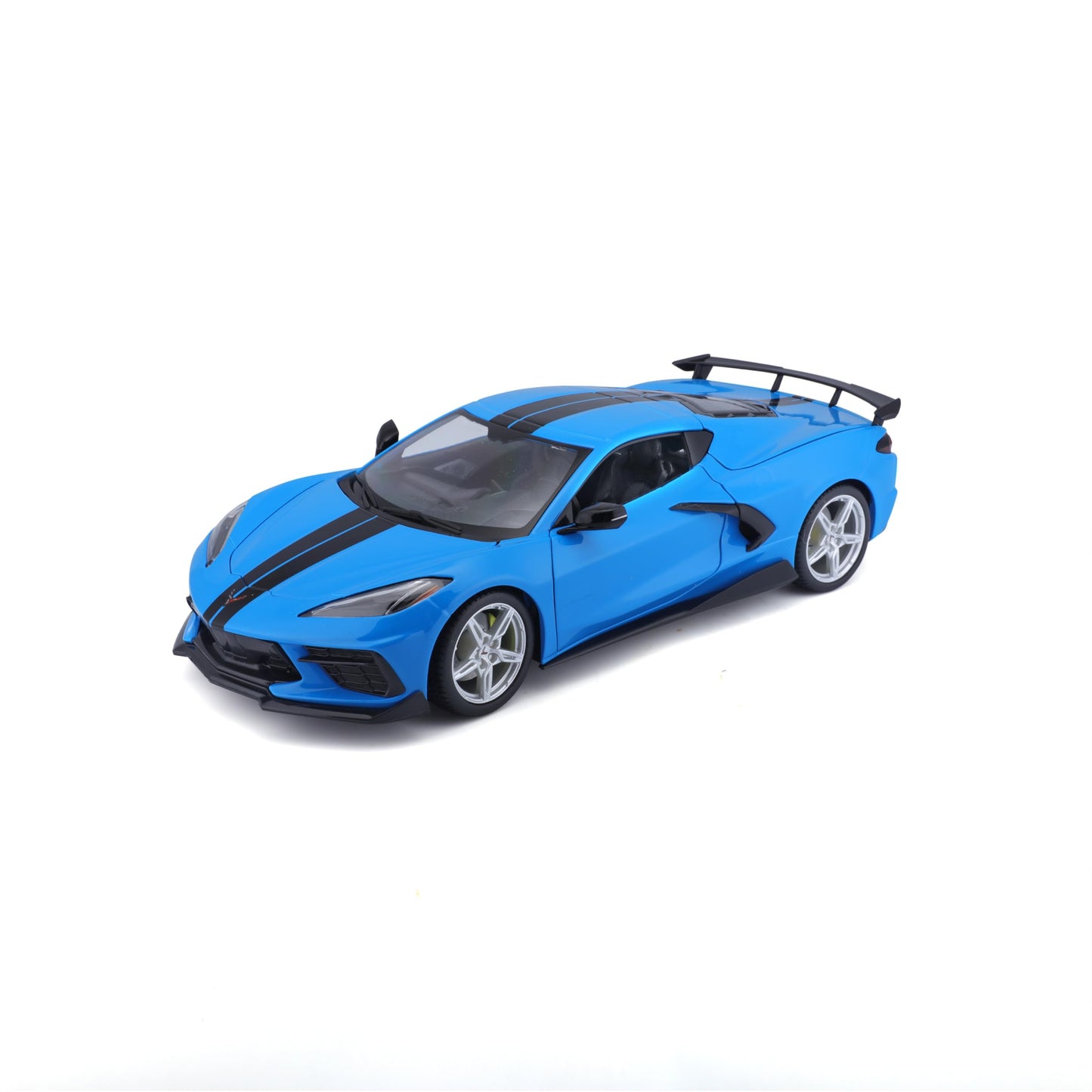 Maisto 1:18 Special Edition 2020 Chevy Corvette Stingray Z51 - High-Wing Blue | Die-Cast Collectible