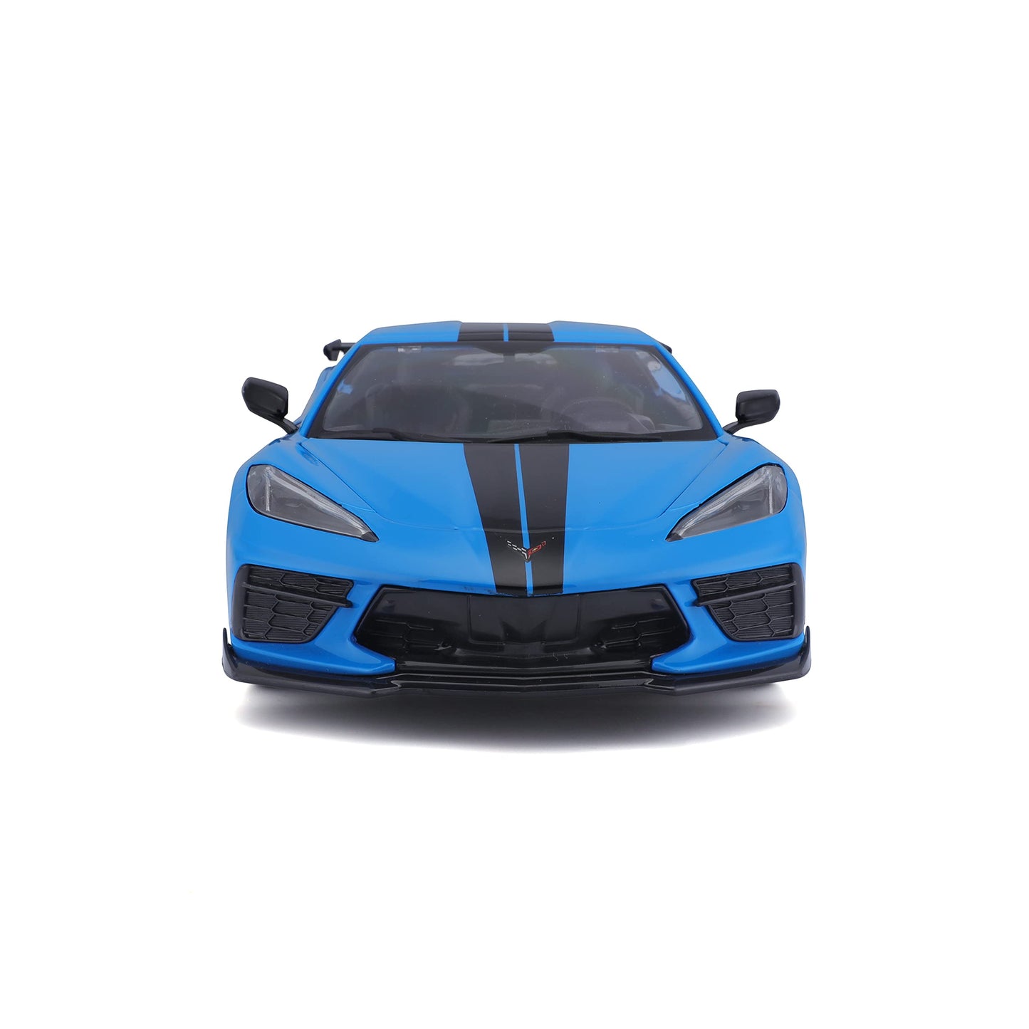 Maisto 1:18 Special Edition 2020 Chevy Corvette Stingray Z51 - High-Wing Blue | Die-Cast Collectible