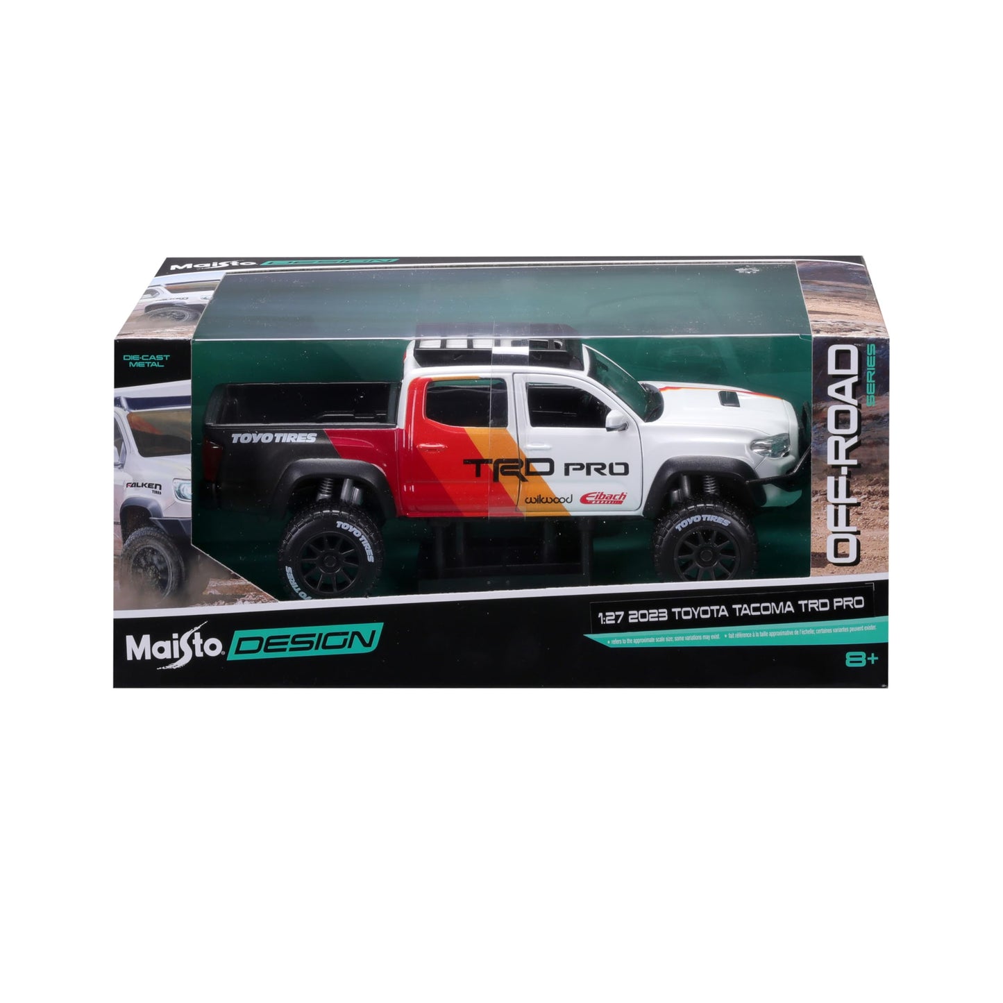 Maisto 1:27 Off-Road 2023 Toyota Tacoma TRD Pro – Officially Licensed Die-Cast Model